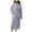 Light Purple, variant on Hpapadks Women's Robes Ladies Autumn Winter Rice Velvet Padded Robe Lengthened Bathrobe Women's Nightgowns Dark Gray L