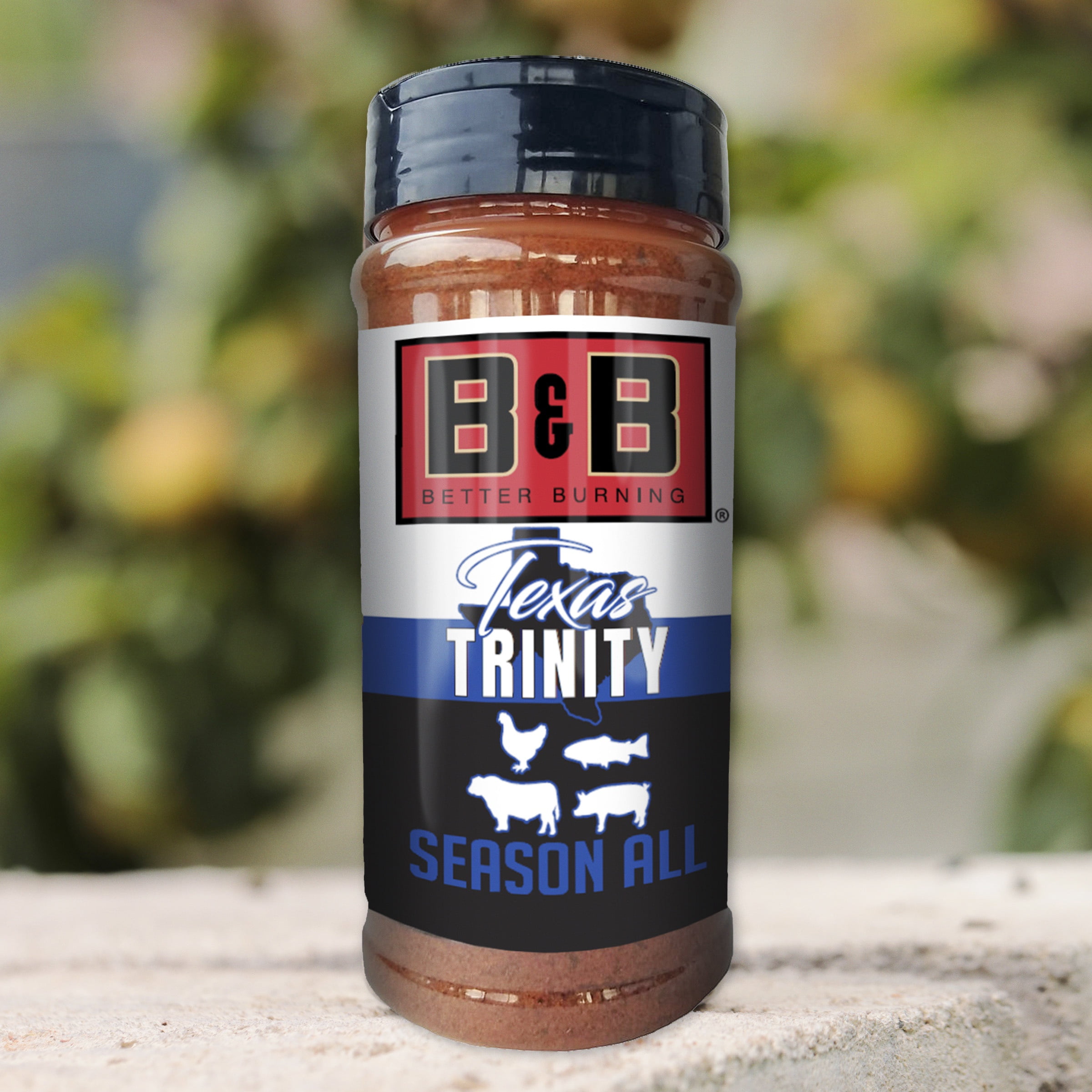 B&B 6 X 8.6 OZ. TEXAS TRINITY SEASONING