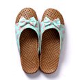 thumbnail image 1 of Mialoley Women Men Anti-Slip Linen Slippers Rattan Grass Couple Beach Sandals, 1 of 1