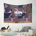 thumbnail image 6 of Yeeps Hide and Seek Wall Tapestry Poster for Bedroom Aesthetics Room Decor Flag Wall Hanging for Teen Girls Men Dorm Living Room (60''x40''), 6 of 9