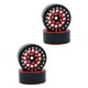 thumbnail image 4 of Buje de llanta Beadlock de 4x 1 pulgada, actualización de buje de rueda, bujes de llanta de aleación de aluminio para vehículos para SCX24 1:24 1:18 Rojo, 4 of 10