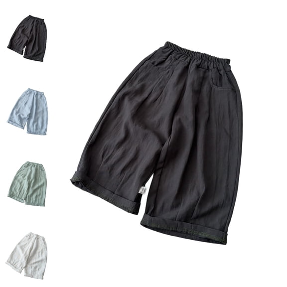 UJNDER Girls Soft Lightweight Casual Trousers for Toddler Kids Long Bottoms Girls Pants,Dark Gray,12-13 Years