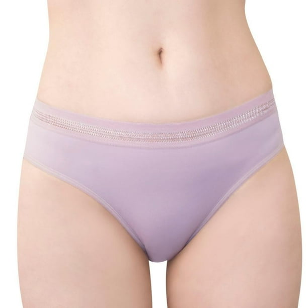 Bikini Marel para Mujer, Lila Elástico Calado en Cintura Talla EG