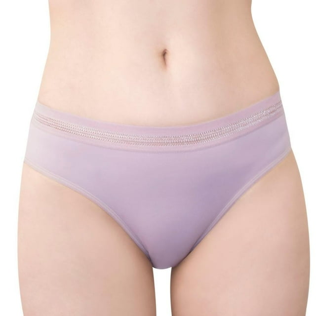 Bikini Marel para Mujer, Lila Elástico Calado en Cintura Talla M