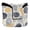Circle and Dot Doodle, variant on Haosy Colorful Tie Dye Golf Mallet Putter Cover Strong Magnetic Leather Golf Club Headcover Closure