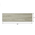 thumbnail image 2 of LUVCMFT 36Pcs Peel and Stick Floor Tile, 54 Sq.FT Waterproof Wood Plank Look Floor Tile, Self-Adhesive DIY Flooring Tiles for Transfer Bedroom, Living Room, Light Gray, 2 of 8