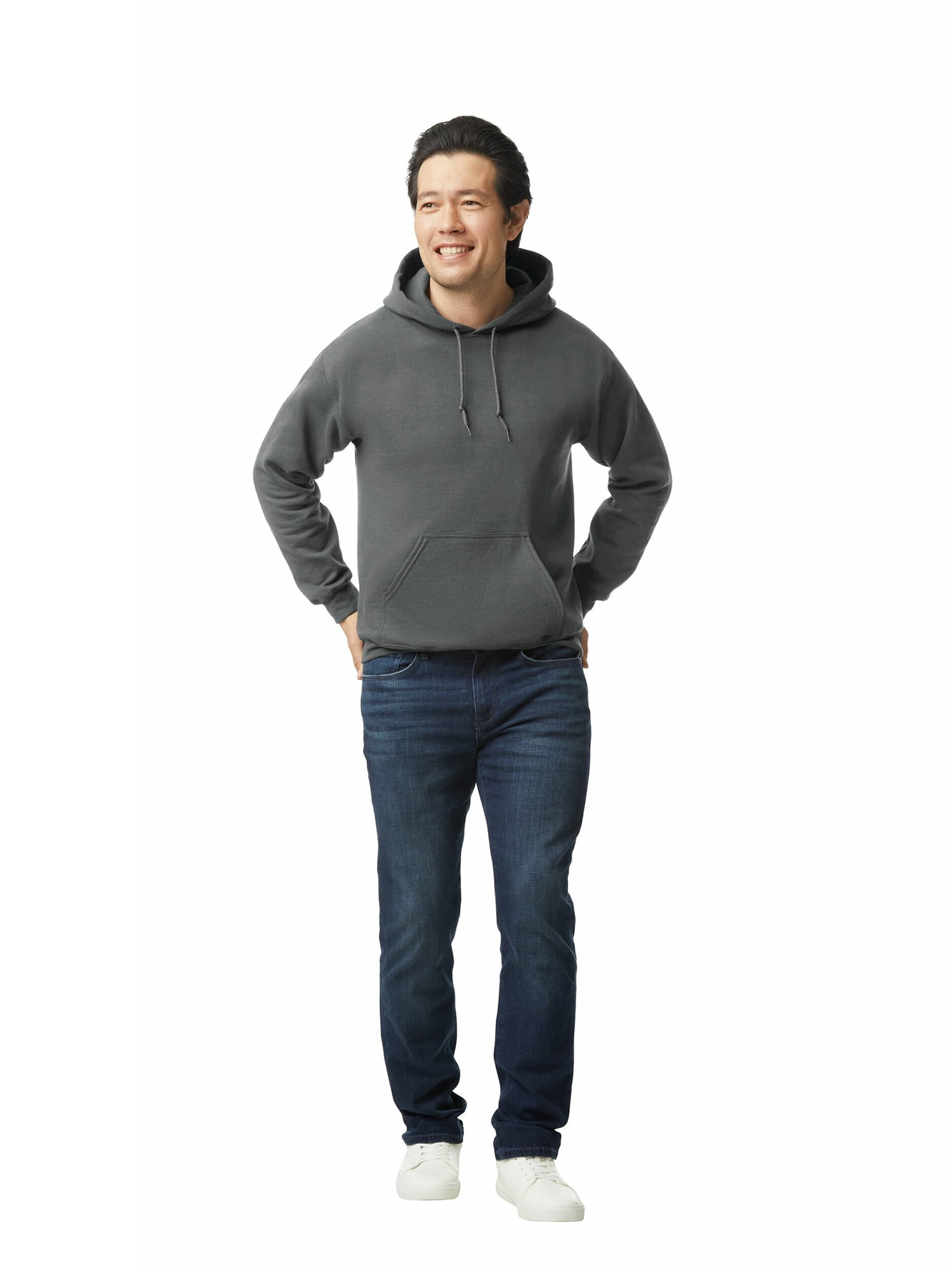 Gildan Men's DryBlend Hooded Sweatshirt with Pouch Pocket, Sizes S-3XL