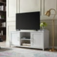 thumbnail image 5 of Evelyn&Zoe Strahm Rectangular TV Stand for TV's up to 65", White, 5 of 9