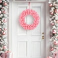 thumbnail image 5 of Titcea Christmas Wreaths for Front Door, Xmas Decor Artificial Flower Winter Wreath, 16 Inch, 5 of 7