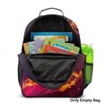 thumbnail image 4 of KUIFORTI Fire Football Boys Backpack Kids School Bag Durable Polyester Adjustable Straps Multiple Storage Pockets for Preschool Kindergarten Back to School Supplies, 4 of 7