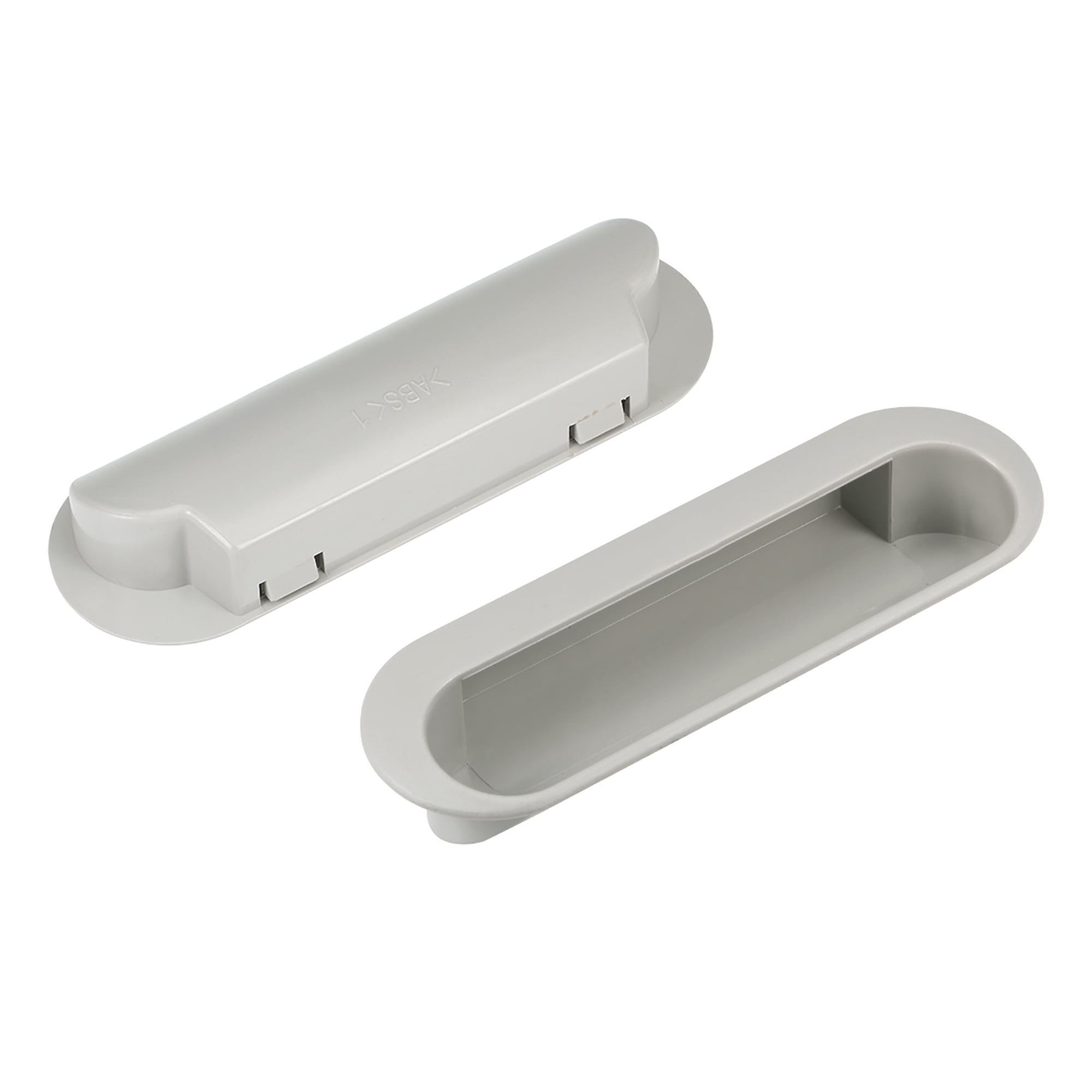 Flush Pull, Finger Insert Recessed Door Handles 120mm x 40mm x 21mm 2Pcs