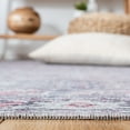 thumbnail image 5 of SAFAVIEH Serapi Amable Oriental Machine Washable Runner Rug, Grey/Pink, 2' x 9', 5 of 12