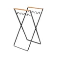 thumbnail image 1 of Zshan 1 piece（Black）Portable Garbage Bag Stand - Folding Camping Garbage Rack,Multi-Use Trash Bag Shelf Rubbish Bag Shelf Waste Sorting Bin for Living Room,Kitchen,Office, 1 of 5