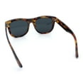 thumbnail image 7 of Curved Concave Face Oversized Horn Rim Plastic Retro Sunglasses Tortoise - Black, 7 of 7