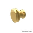thumbnail image 4 of Allied Brass Designer Cabinet Knob, Polished Nickel, 4 of 5