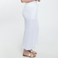 thumbnail image 6 of Elsie & Zoey Monroe Cotton Gauze Wide Leg Cropped Drawstring Pant for Women, 6 of 6