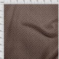 thumbnail image 4 of oneOone Cotton Cambric Brown Fabric Honey Bees Dress Material Fabric Print Fabric By The Yard 56 Inch Wide, 4 of 5