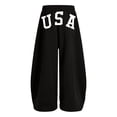 thumbnail image 5 of SJLDQY Girls Sweatpants Letter Graphic Casual Baggy Pants Drawstring Waist Pants with Pockets, 5 of 5