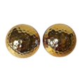 thumbnail image 2 of Plated Gold Golf Balls For Golfer Indoor Outdoor Swing Putter Training(4pcs, Gold), 2 of 2