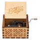 thumbnail image 4 of Caja De Música Vintage, Caja De Música De Madera Con Manivela Para Escritorio ZAQW Wooden Music Box, 4 of 8