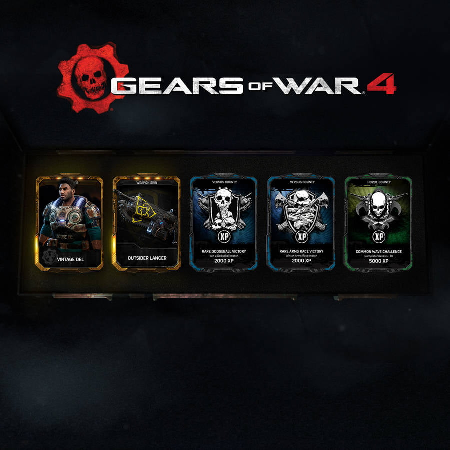 Microsoft Gears Of War 4 Ultimate Edition Xbox One Walmart Com