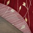 thumbnail image 5 of Nourison Grafix Contemporary Botanical Red Area Rug, 5 of 9