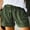 Army Green, variant on Women Clothes Clearance Womens Comfy Drawstring Splice Casual Elastic Waist Pocketed Loose Shorts Pants