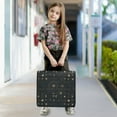 thumbnail image 4 of Zipper Binder Gold Stars Sun Moon 1.5 Inch Binder Folder Bag with Shoulder Strap and Handle, 4 of 8