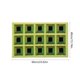 thumbnail image 4 of Xihbxyly Alfombra de Poliéster Verde, Antideslizante y Absorbente, con Un Bonito Estampado, Fácil de Limpiar, Práctica Alfombrilla para Baño, Un Artículo Esencial para El Hogar., 4 of 7