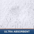 thumbnail image 3 of Alfombras de baño Smiry Chenille en forma de U, suaves y absorbentes, 3 of 7