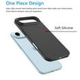 thumbnail image 2 of For iPhone 17 Air Case with Screen Protector, Tekcoo Liquid Silicone Military-Grade Protection Shockproof Rugged Soft Gel Rubber Slim Cell Phone Case Cover for iPhone 17 Air 6.5", Black, 2 of 14