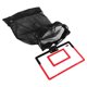 thumbnail image 4 of Bolsa de lavandería colgante para puerta, organizador de ropa sucia de gran capacidad, de malla. Rojo, 4 of 9