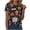 Dark Gray, variant on Plus Size Halloween Hocus Pocus T Shirt Women Funny Graphic Print Fall Short Sleeve Tee Tops Black 3XL