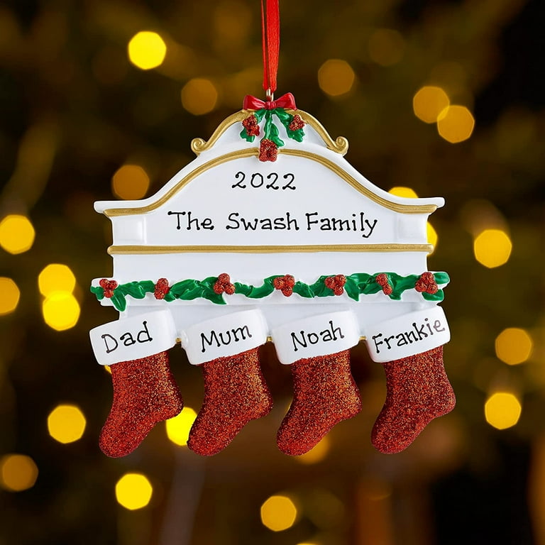 piaybook Christmas Ornaments DIY Personalised Family Christmas