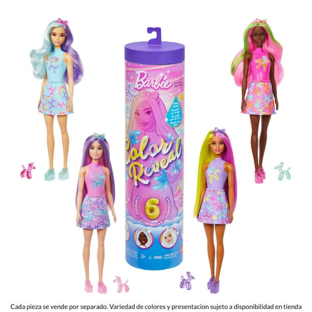 Muñeca Mattel Barbie Color Reveal Sorpresa