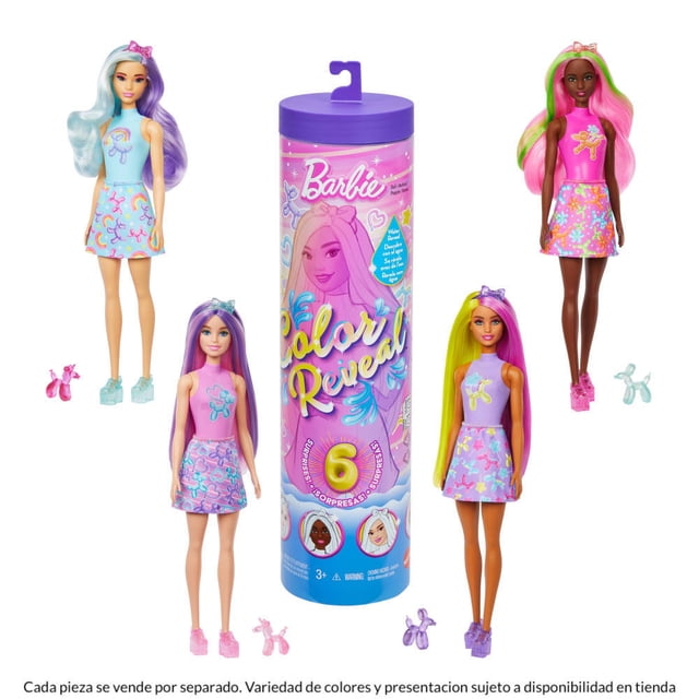 Muñeca Mattel Barbie Color Reveal Sorpresa