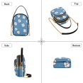 thumbnail image 3 of FORMRS Crossbody Bag for Women Quilted Travel Shoulder Cell Phone Purse with Chain Strap Handbag, Baseballs Pattern, 3 of 7
