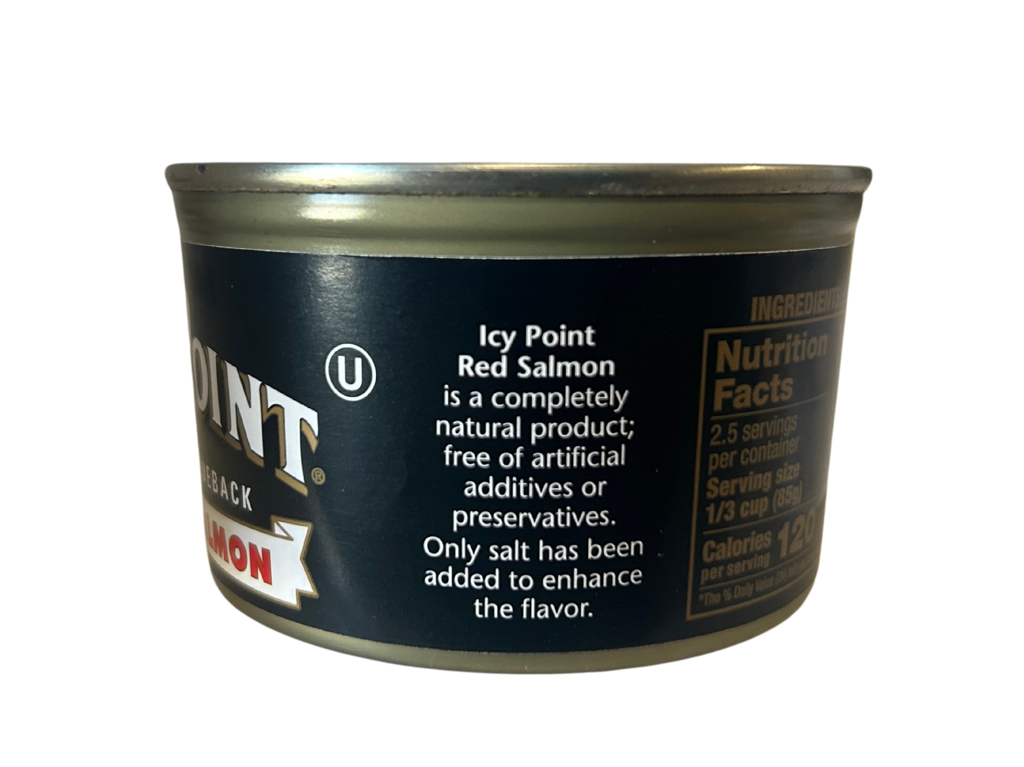 Icy Point Alaska Red Salmon (Sockeye), 7.5-Ounce Cans (Pack of 6)
