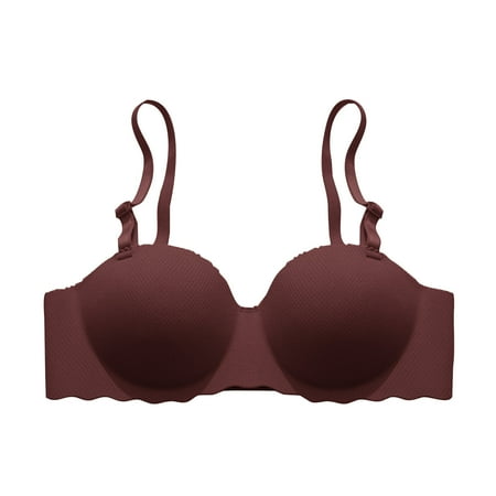 Dzwdwz Wireless Bras For Women Push Up Comfort Underwire Brassiere Soft Adjustable T Shirt Sports Bra 2024 Flash Deals Saving