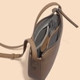 thumbnail image 2 of Bolso Bandolera Bolso bandolera de cuero genuino Monedero de moda Elegante para el trabajo (marrón oscuro) Ehuebsd Para Estrenar, 2 of 7