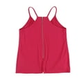 thumbnail image 2 of BAR III Womens Pink Spaghetti Strap V Neck Top Size: XS, 2 of 2