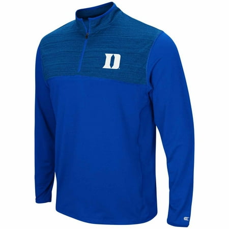 Duke Blue Devils Grill - Duke Blue Devils Adult NCAA Savory 1/4 Zip Windshirt - Royal