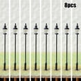 thumbnail image 1 of 8 x OO / HO Scale LED Antique Street Light Model Railroad Path Lamp Post, 1 of 1