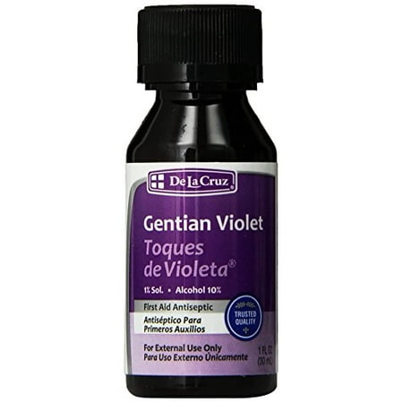 - De La Cruz Gentian Violet - 1 oz