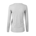 thumbnail image 4 of Made by Olivia Women's Classic Button Down Long Sleeve V-Neck Soft Knit Sweater Cardigan, 4 of 7