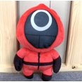 thumbnail image 1 of Juego de calamar XianweiShao muñeco de peluche divertido juguetes de personajes regalos Navidad Halloween, 1 of 1