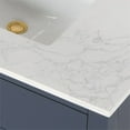 thumbnail image 6 of Gavino 36" Wood Vanity in Royal Blue with Composite Stone Top and Mirror, 6 of 12