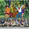 thumbnail image 5 of Scooby Doo Adventure school Background Wall Decor Taspestry Poster Banner Backdrop Party Supplies, 5 of 6