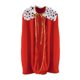 thumbnail image 1 of Bata roja con diseño de rey y reina Costume Beistle para niños, 33 cm, 1 of 7
