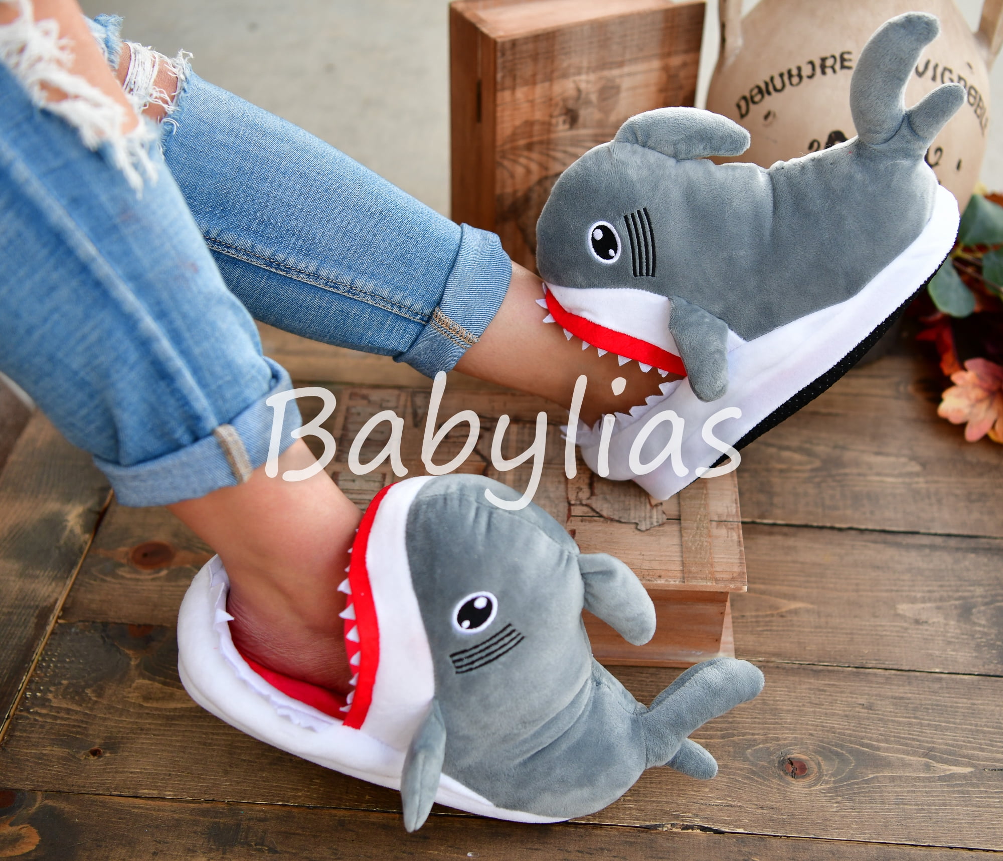 fluffy cartoon slippers